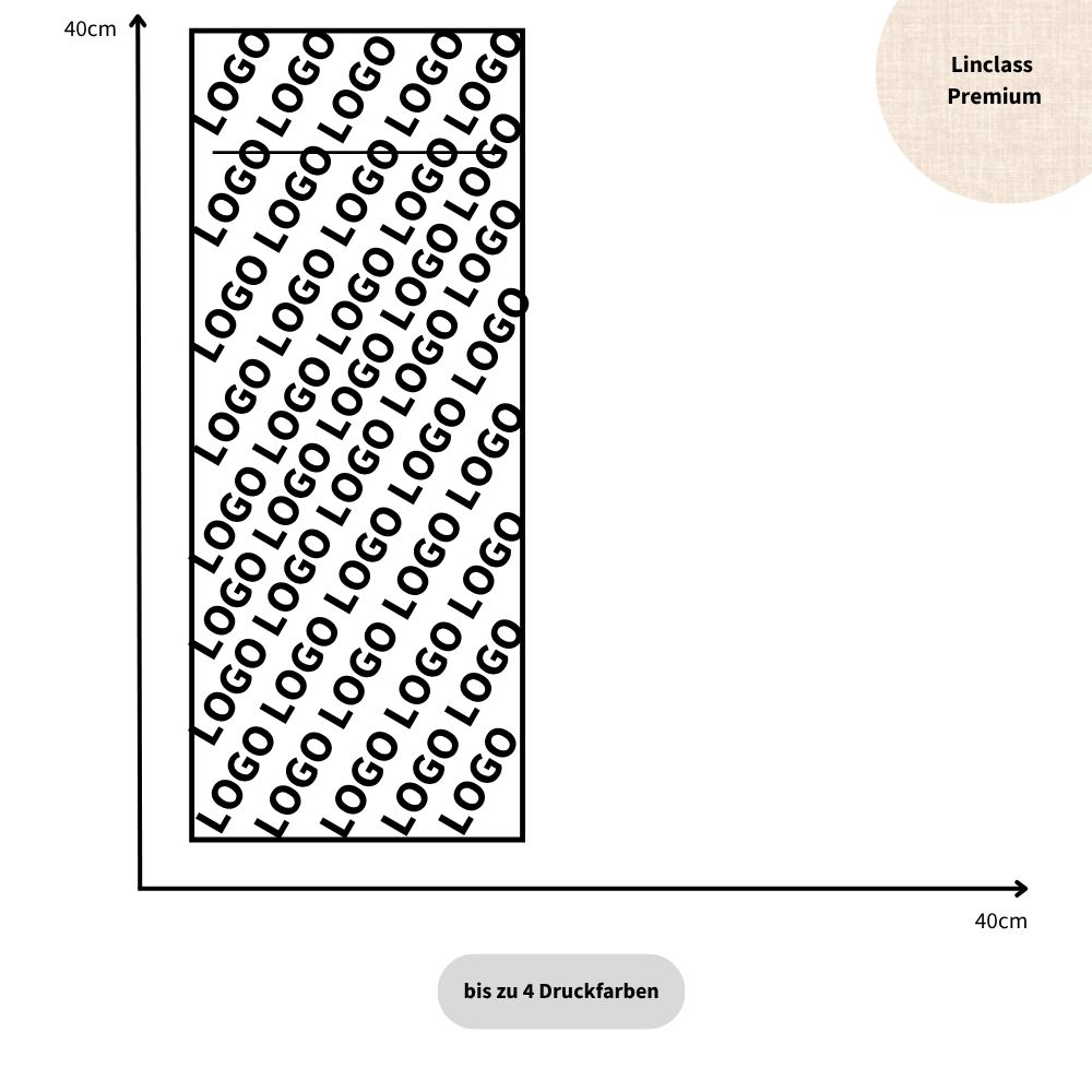 Pocket-Napkin Airlaid Premium 1/8 Buchfalz, weiß